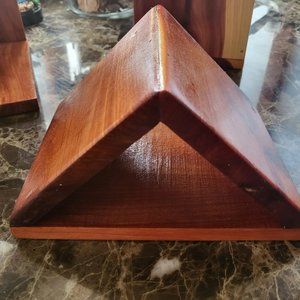 Cedar Nightstand  Book holder